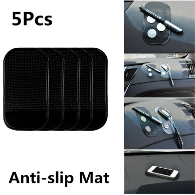 #ad 5pcs Car Magic Anti Slip Dashboard Sticky Pad Non slip Mat GPS Cell Phone Holder