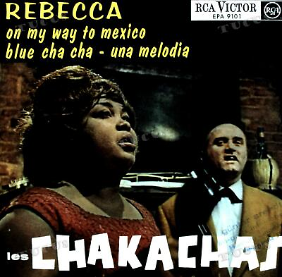 #ad Les Chakachas Rebecca Blue Cha cha 7in VG VG #x27;*