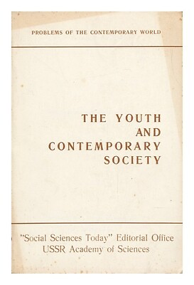 #ad SOCIAL SCIENCES TODAY The Youth and Contemporary Society 1970 First Edition Pape