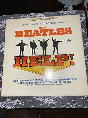 #ad The Beatles Help Original Motion Picture Soundtrack LP Vinyl Record Reissue