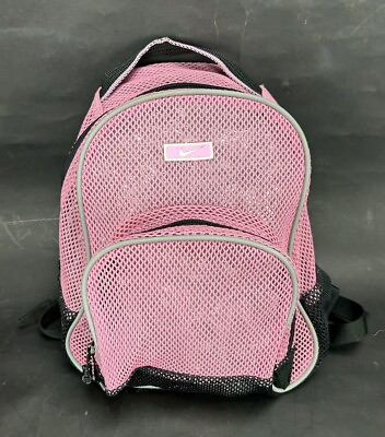 #ad Nike Youth Backpack Mesh Pink