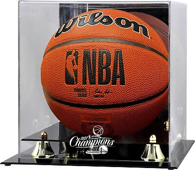 #ad Warriors Golden Classic 2022 NBA Finals Champions Logo Basketball Display Case