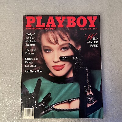 #ad Vintage Playboy Magazine February 1987 Good Condition
