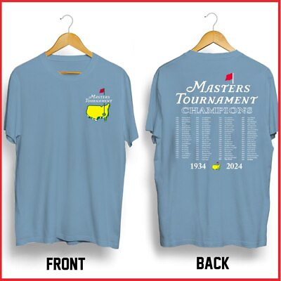 #ad SALE 2024 Masters Tournament Golf Champion Augusta T Shirt Size S 5XL Gift Fan