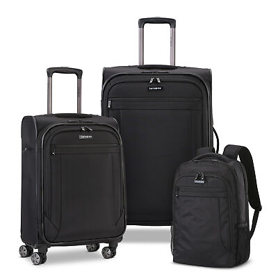 #ad Samsonite Tenacity DLX 3 Piece Set Luggage