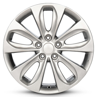 #ad New Wheel For 2011 2013 Hyundai Sonata 18 Inch Silver Alloy Rim