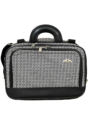#ad Samsonite Multi Compartment Laptop Messenger Bag With Padded Shoulder Strap