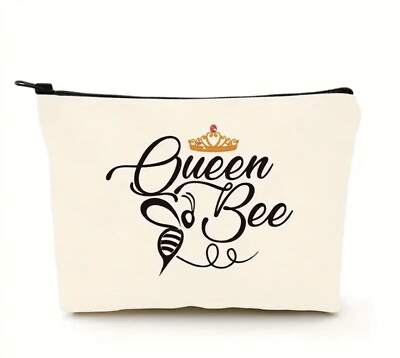 #ad Makeup Cosmetic Travel Bag Queen Bee Great For All Occasions Perfect Gift