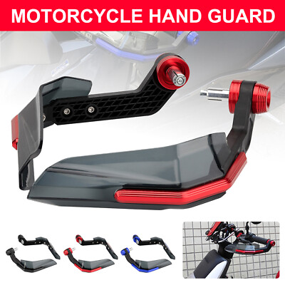 #ad Motorcycle Brake Clutch Lever Cover Protector Hand Guard Handlebar Universal