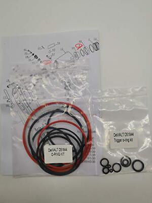 #ad O Ring Rebuild Kit for D51844 Framing Nailer Universal and 647956 00 Trigger