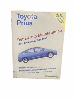 #ad Toyota Prius Repair and Maintenance Manual 2004 2005 2006 2007 2008 : Hybrid