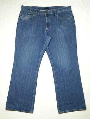 #ad Croft amp; Barrow Men Size 40 x 32 Straight Jeans Blue Medium Wash Mid Rise Cotton