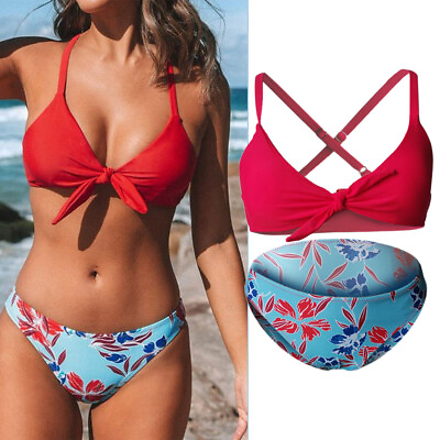 #ad Womens Sexy Bikini Set Beachwear Swimsuit Swimwear Summer Push Up