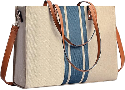 #ad 16 inch Large Laptop Tote Bag for Women Bags Computer Briefcase Shoulder Bag