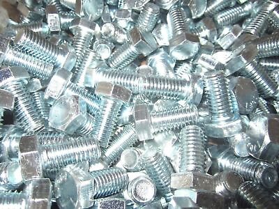 #ad 5 8 11 X 1 Hex Cap Screws Grade 5 Zinc Plated 70 Pieces amp; 100 Finished Hex Nuts