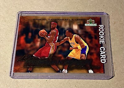 #ad Lebron James Rookie 2003 Upper Deck Kobe Bryant 39 Lakers 03 04 Rare SP Freshman