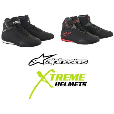 #ad Alpinestars Sektor Vented Shoes Motorcycle Lightweight Abrasion Resistant 6 14