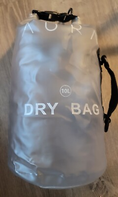#ad Aura Transparent Waterproof Dry Bag 10L READ DESC.