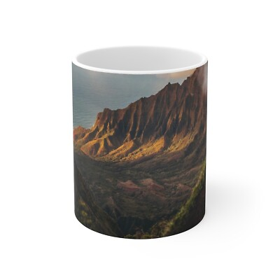 #ad Landscape Mountain Sunrise Mug 11oz