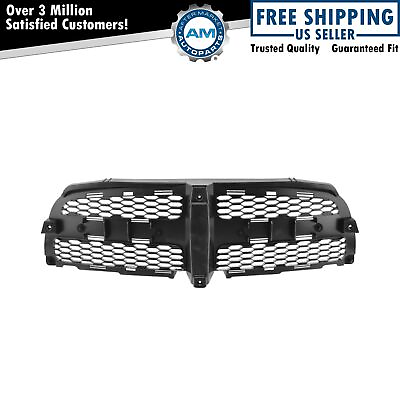 #ad Front Black Grill Grille Honeycomb Insert for Dodge Charger New