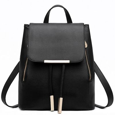 Backpack Women Synthetic Leather Backpacks Teenager School Bags Mochila Feminina $34.55