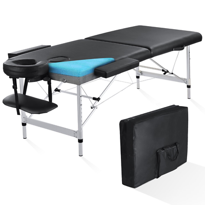 #ad Adjustable Massage Table Portable Wide 84 Inch Massage Bed SPA Lash Bed Tattoo