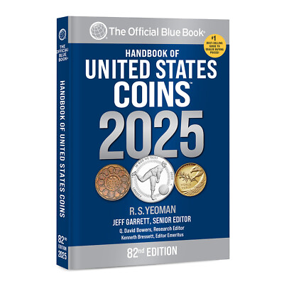 #ad The Official Blue Book: Handbook of United States Coins 2025 Paperback