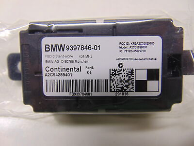#ad New Genuine BMW M2 M3 M4 I3 I8 X5 F15 F85 F86 X6 Radio Remote Control Receiver