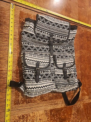 #ad #ad Mossimo Supply Co. Black Backpack Purse #S21