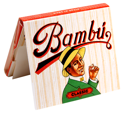#ad Bambu Classic Rolling Papers 100% Authentic Bambu Paper 33 Lvs USA Shipped