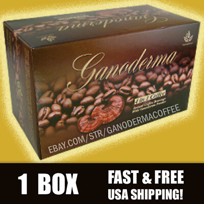 #ad Ganoderma 4 in 1 Coffee w creamer 1box 20 ct Free Shipping
