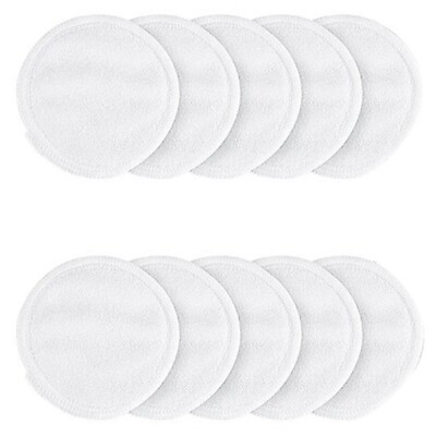 #ad 3X 10Pcs Make Remover Pads Washable Cleansing Cotton Reusable Face Wipes5072