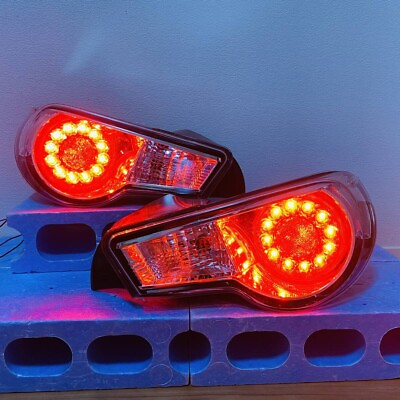 #ad Genuine Toyota ZN6 86 Scion FR S Subaru ZC6 BRZ Tail lights Lamps Set JDM USED