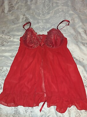 #ad Cacique Babydoll Lingerie Size 18 20