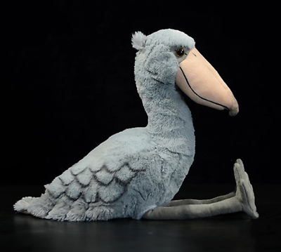 #ad Shoebill Whale Headed Stork Bird Plush Toy Stuffed Animal Kids Gift 12.6quot; 32cm