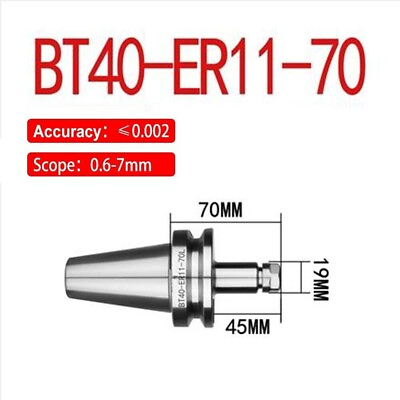 #ad BT40 ER11 70 CNC Milling Chuck Holder Milling Workholding BT40 work holder