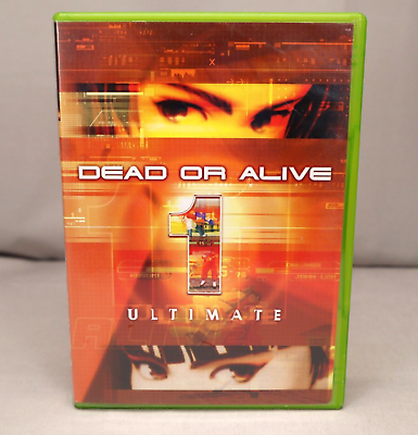 #ad Dead or Alive 1 Ultimate Original Xbox 2004 Game amp; Case No Manual Tested