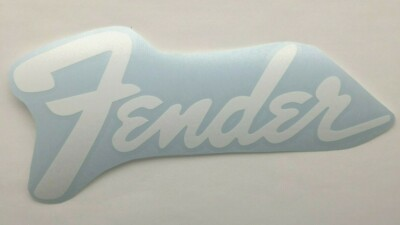 #ad Fender Logo Die Cut Vinyl Sticker Classic Punk Hard Rock Roll Metal Band
