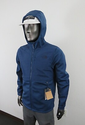 #ad Mens The North Face Apex Quester Bionic Hoodie DWR Windproof Jacket Blue $189