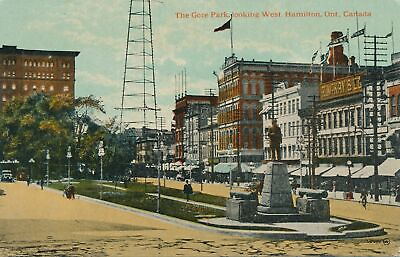 #ad HAMILTON ON The Gore Park looking West