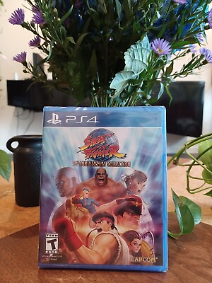 #ad Street Fighter: 30th Anniversary Collection PS4 Factory Ref SEALED Excellent