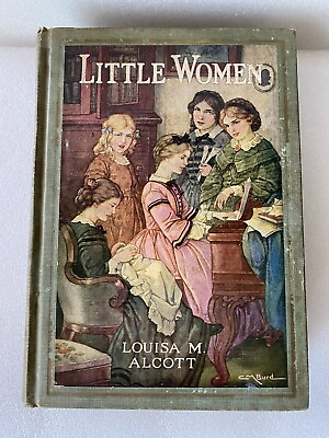 #ad Antique Book “LITTLE WOMENquot; by Louisa May Alcott 1926 Hardcover Edition