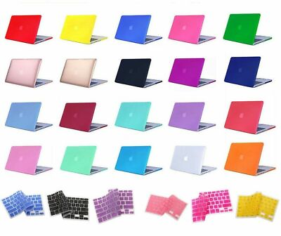 Laptop Rubberized Cover Case Hard Shell for Macbook Air Pro Retina 11quot; 13quot; 15quot;
