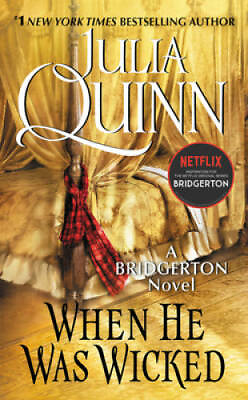 #ad When He Was Wicked Bridgertons Mass Market Paperback By Quinn Julia GOOD