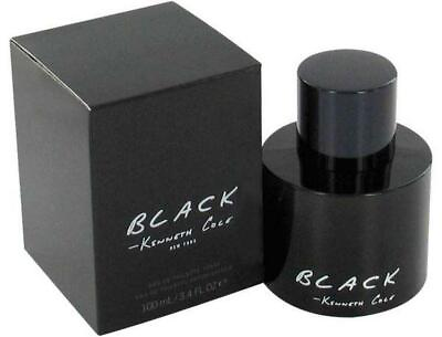 KENNETH COLE BLACK Cologne for Men 3.4 oz EDT Spray New in Box $28.67