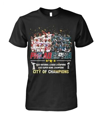 #ad SALE Philadelphia 2022 2023 City Of Champions T Shirt S 5XL Gift Fans