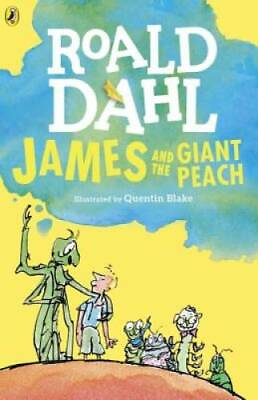 #ad James and the Giant Peach Paperback By Dahl Roald GOOD