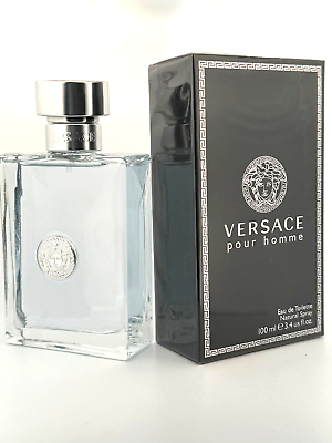 #ad Versace Pour Homme 3.4oz 100ml Eau de Toilette Men#x27;s Spray