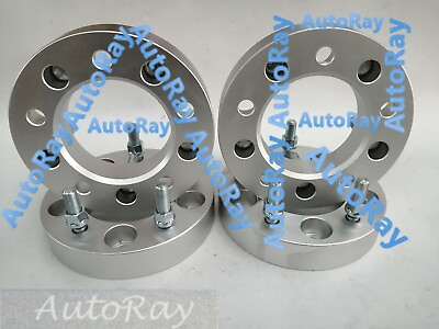 #ad 4 Pcs 38mm Forged Wheel Spacers For Toyota Landcruiser 100 200 5x150 14x1.5