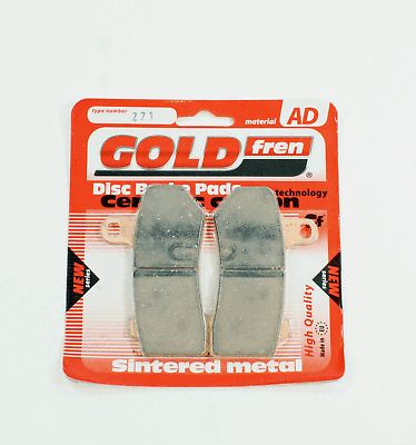 #ad GoldFREN AD 271 Ceramic Carbon Sintered Brake Pads 1 Pair